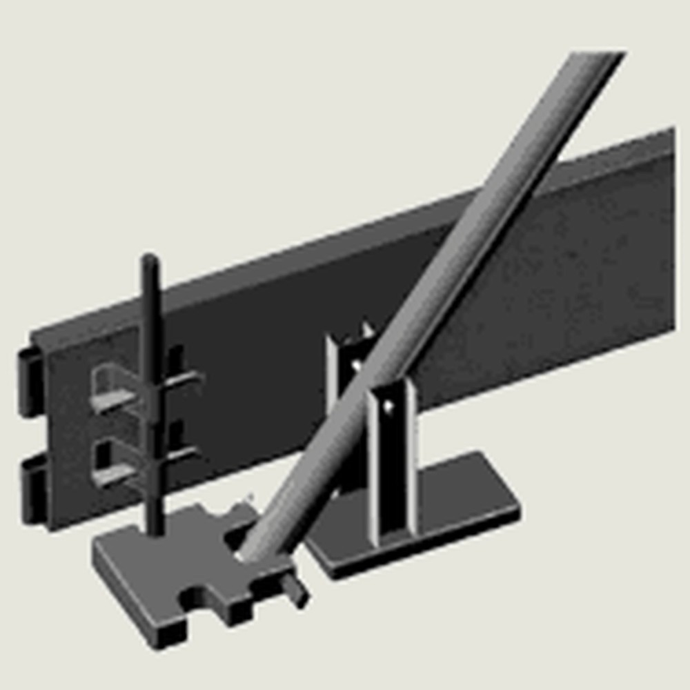 dee Concrete Accessories 3/8 - 7/8 In. Form Combination Round/Flat Heavy Duty Stake Puller