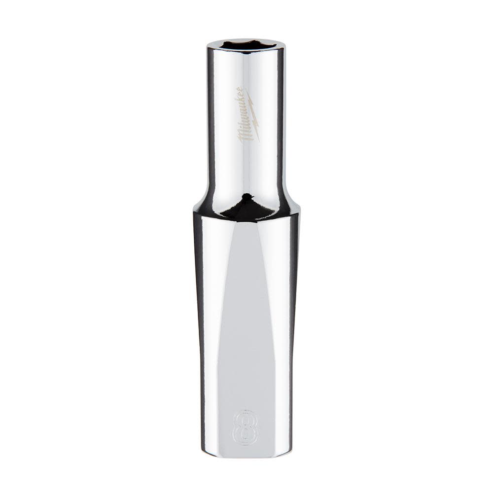 Milwaukee 3/8 in. Drive 8mm Metric 6-Point Deep Socket