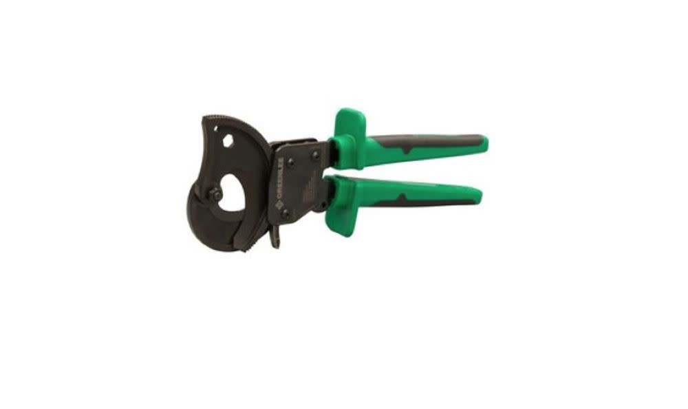 Greenlee Ratcheting ACSR Cutter 10.25" Cushioned Grip Flip Top
