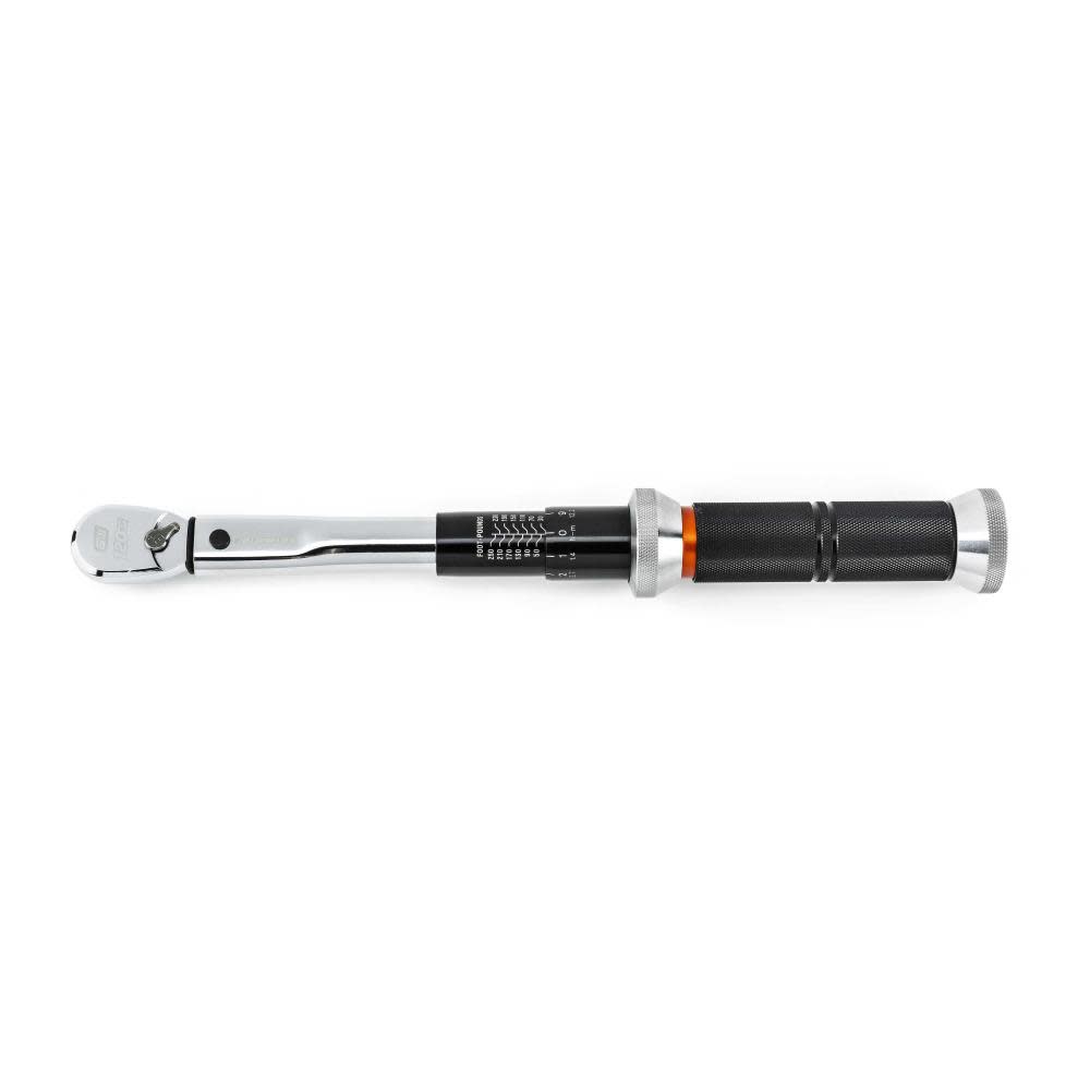 GEARWRENCH 120XP Micrometer Torque Wrench 3/8" Drive 30-250 in/Lbs