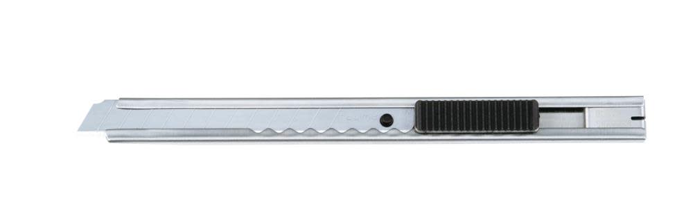 Tajima Stainless Steel Slide Lock Box Cutter with Three 3/8" Blades