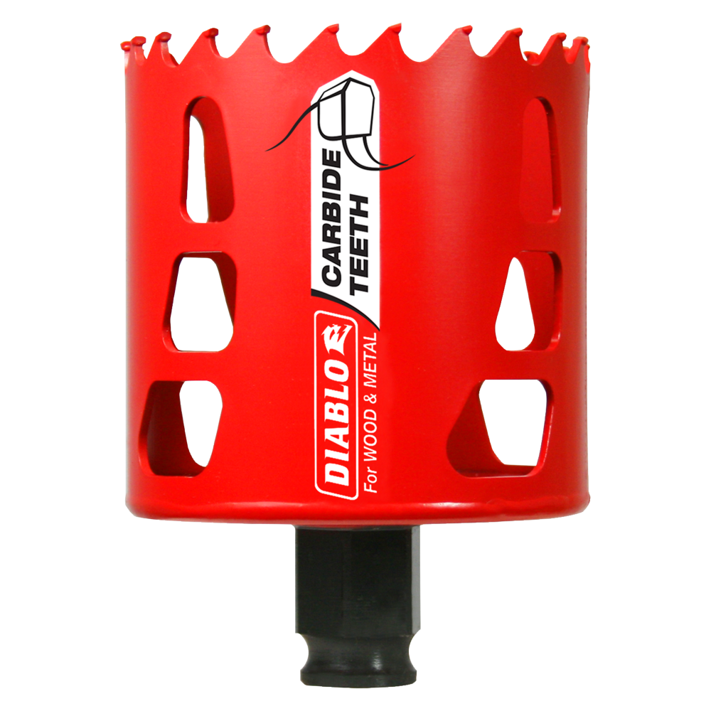 Diablo Tools 2-5/8" (67mm) Carbide-Tip Wood & Metal Holesaw
