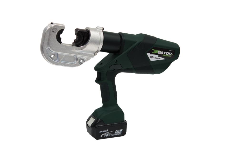 Greenlee Crimper PVC 12 Ton 18V Batteries and 120V Charger