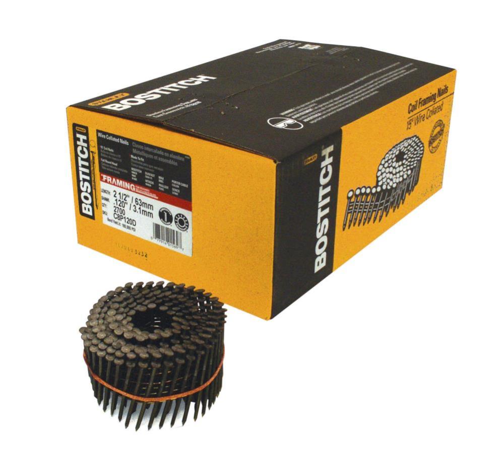 Bostitch 2-1/2 In. x .120 Coil Framing Nail
