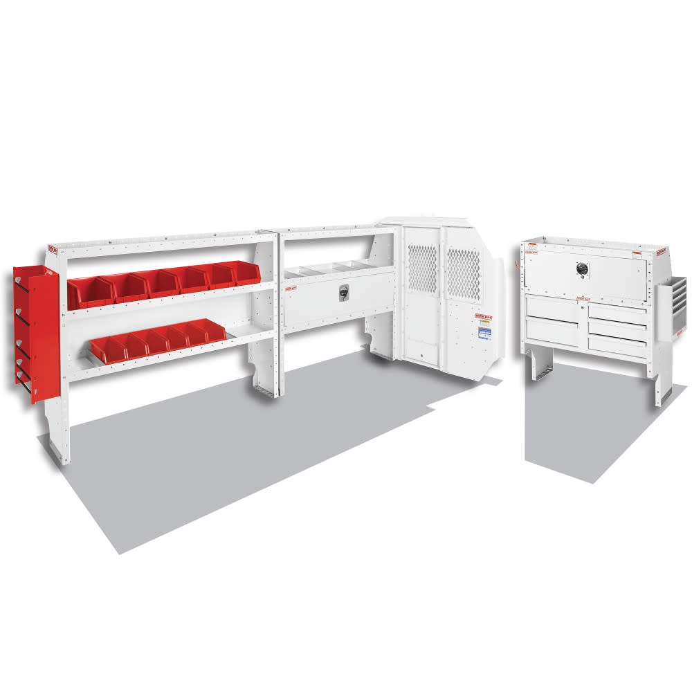 Electrical Contractor Package for Full-Size, 148 Inch Wheel Base Ford Transit Vans
Electrical Contractor Package for Full-Size, 148 Inch Wheel Base Ford Transit Vans