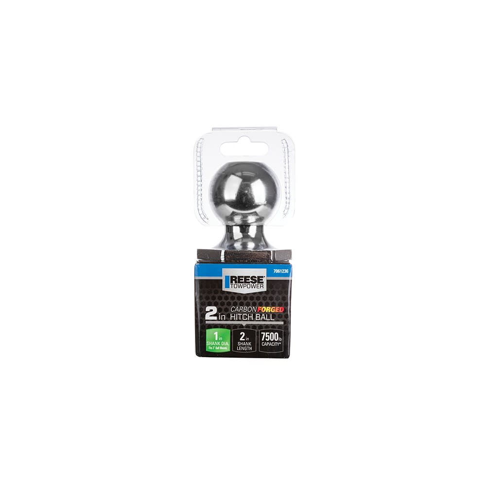 Reese 2" 7500 lbs Carbon Forged Trailer Hitch Ball