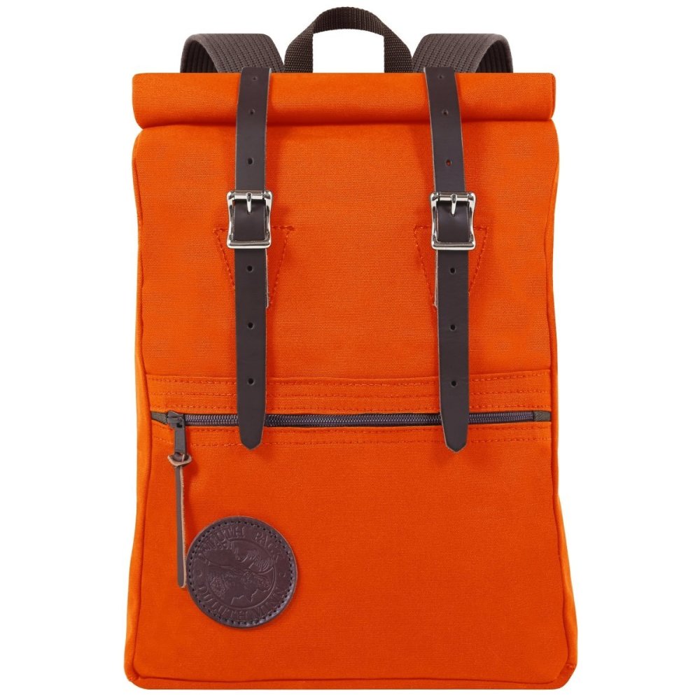 13 Liter Capacity Orange Roll Top Scout Pack