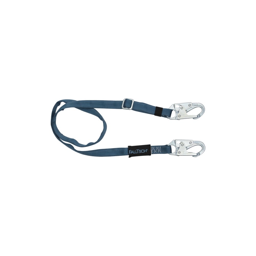 Falltech 5-8' Adjustable Polyester Web Restraint Lanyard