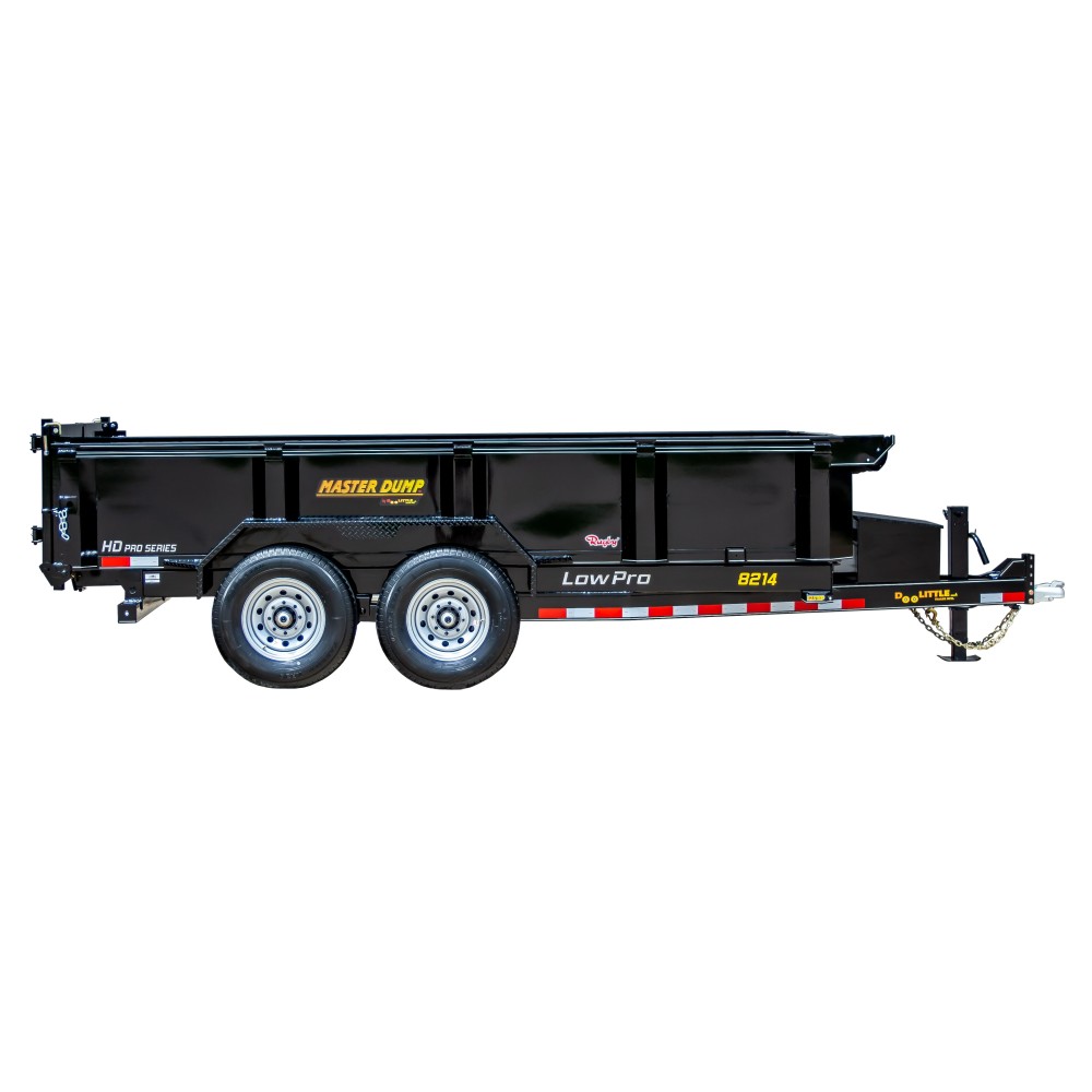 Doolittle Trailer Mfg HD Low Profile 8214 14' x 82" Dual Tandem Axle Master Dump Trailer New
Doolittle Trailer Mfg HD Low Profile 8214 14' x 82" Dual Tandem Axle Master Dump Trailer New