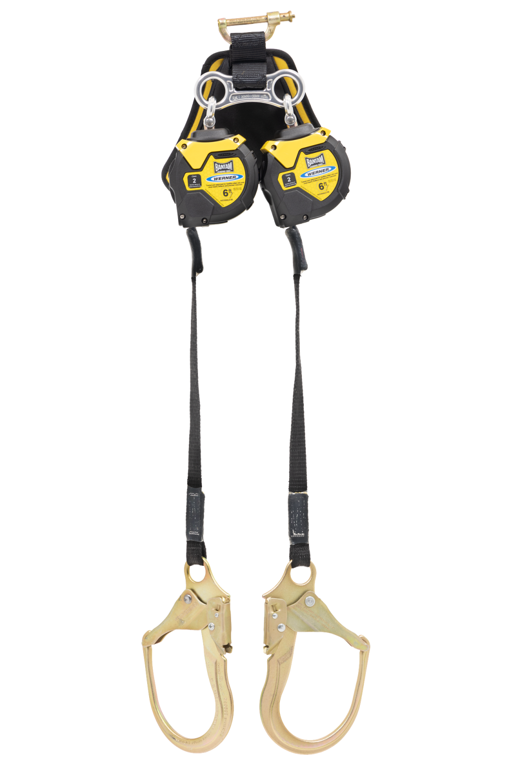 Werner Bantam 6' Twin Leg Web Leading Edge Self Retracting Lifeline with Steel Form Hook
Werner Bantam 6' Twin Leg Web Leading Edge Self Retracting Lifeline with Steel Form Hook
