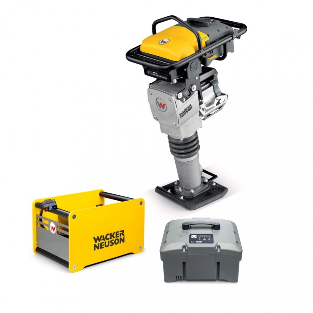 Wacker Neuson AS60e 11" Shoe Vibratory Rammer Kit with 2 Batteries & Charger
Wacker Neuson AS60e 11" Shoe Vibratory Rammer Kit with 2 Batteries & Charger