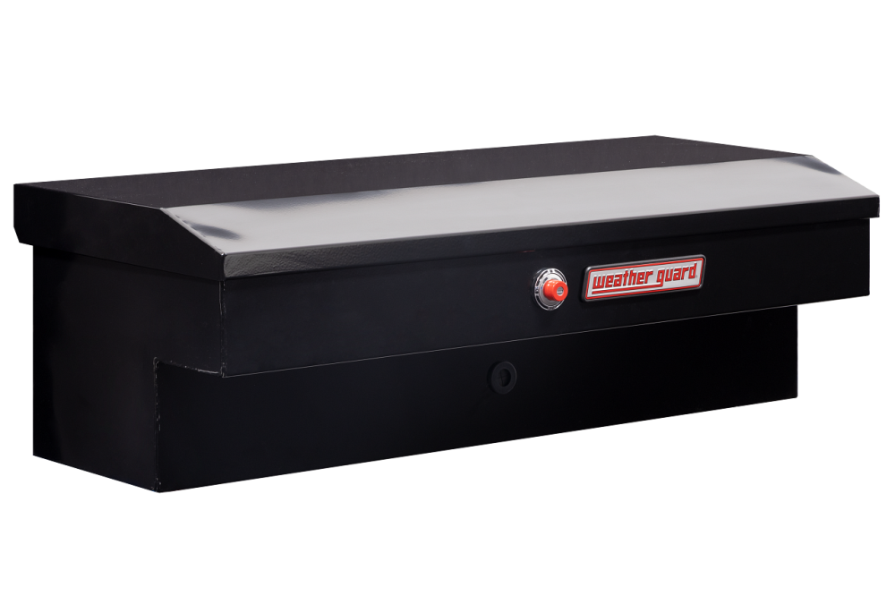 Weather Guard 41" Lo-Side Truck Tool Box Steel Gloss Black