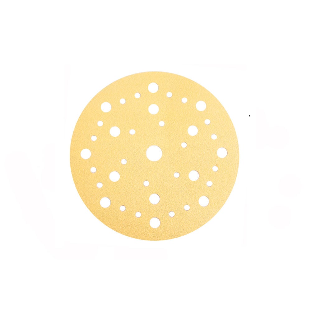 Mirka Gold 6" 37 Hole Grip 180 Grit Vacuum Disc 50pk