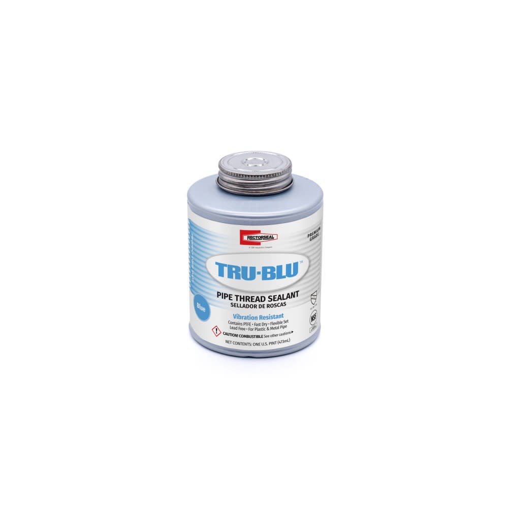 Rectorseal Tru Blu Pipe Thread Sealant Vibration Resistant 1 Pint