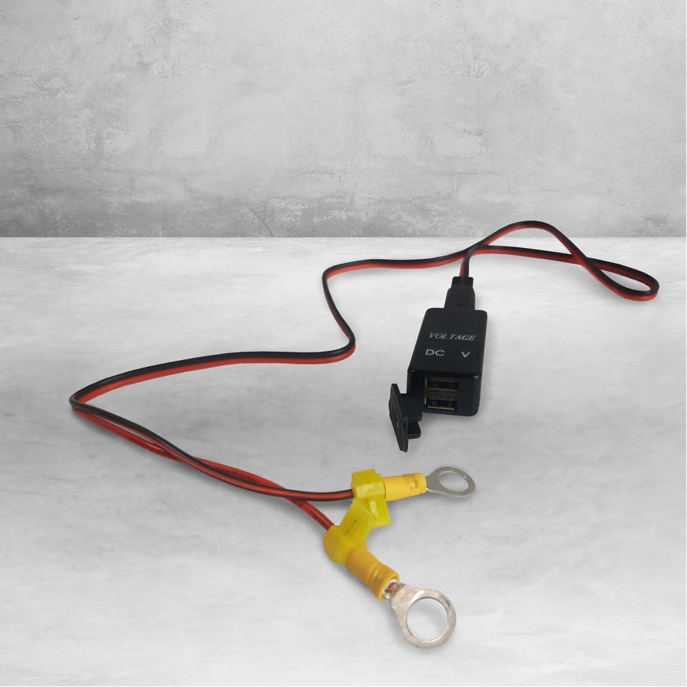 Dakota Lithium USB Phone Charger Voltmeter & Terminal Wiring Kit