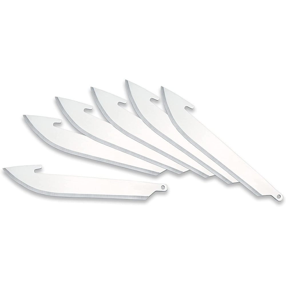 Outdoor Edge RazorSafe Drop Point Replacement Blade 3" 6pk