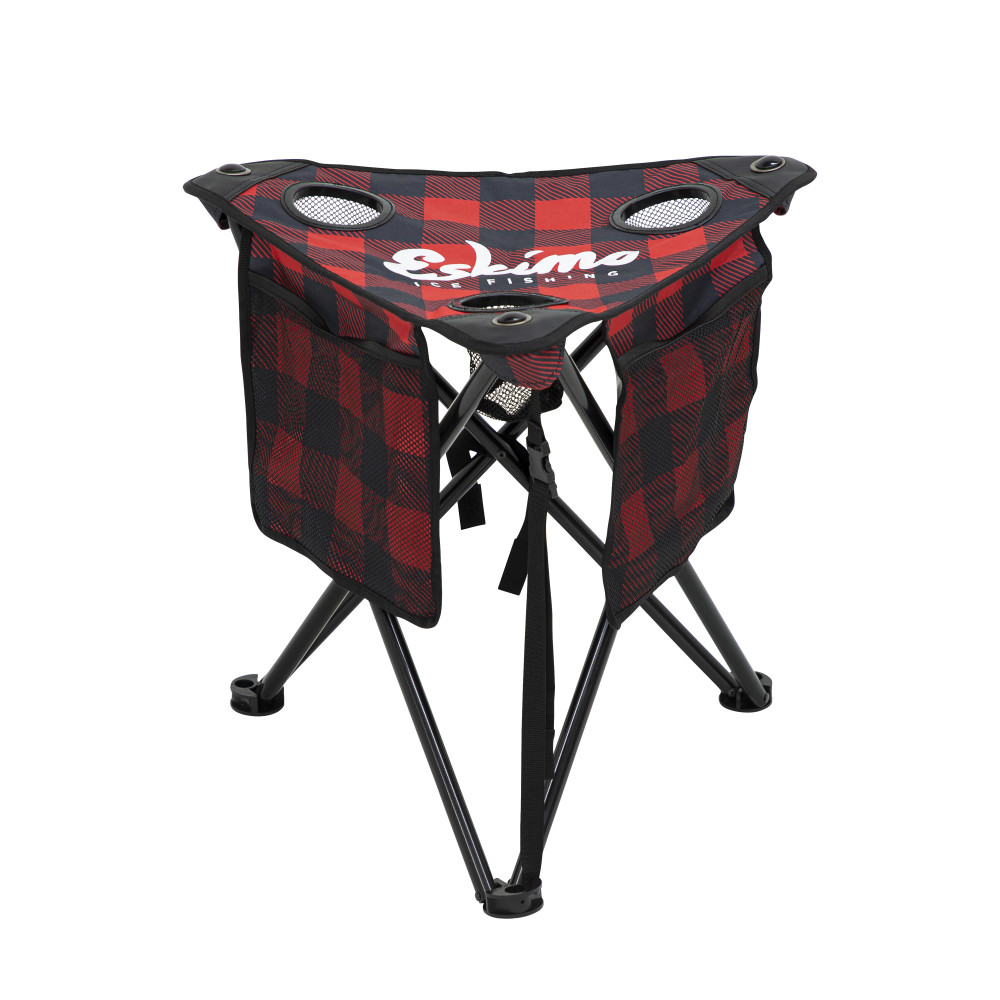 Eskimo X-Large Folding Ice Fishing Stool/Table with 600 Denier Fabric Plaid Pattern
Eskimo X-Large Folding Ice Fishing Stool/Table with 600 Denier Fabric Plaid Pattern