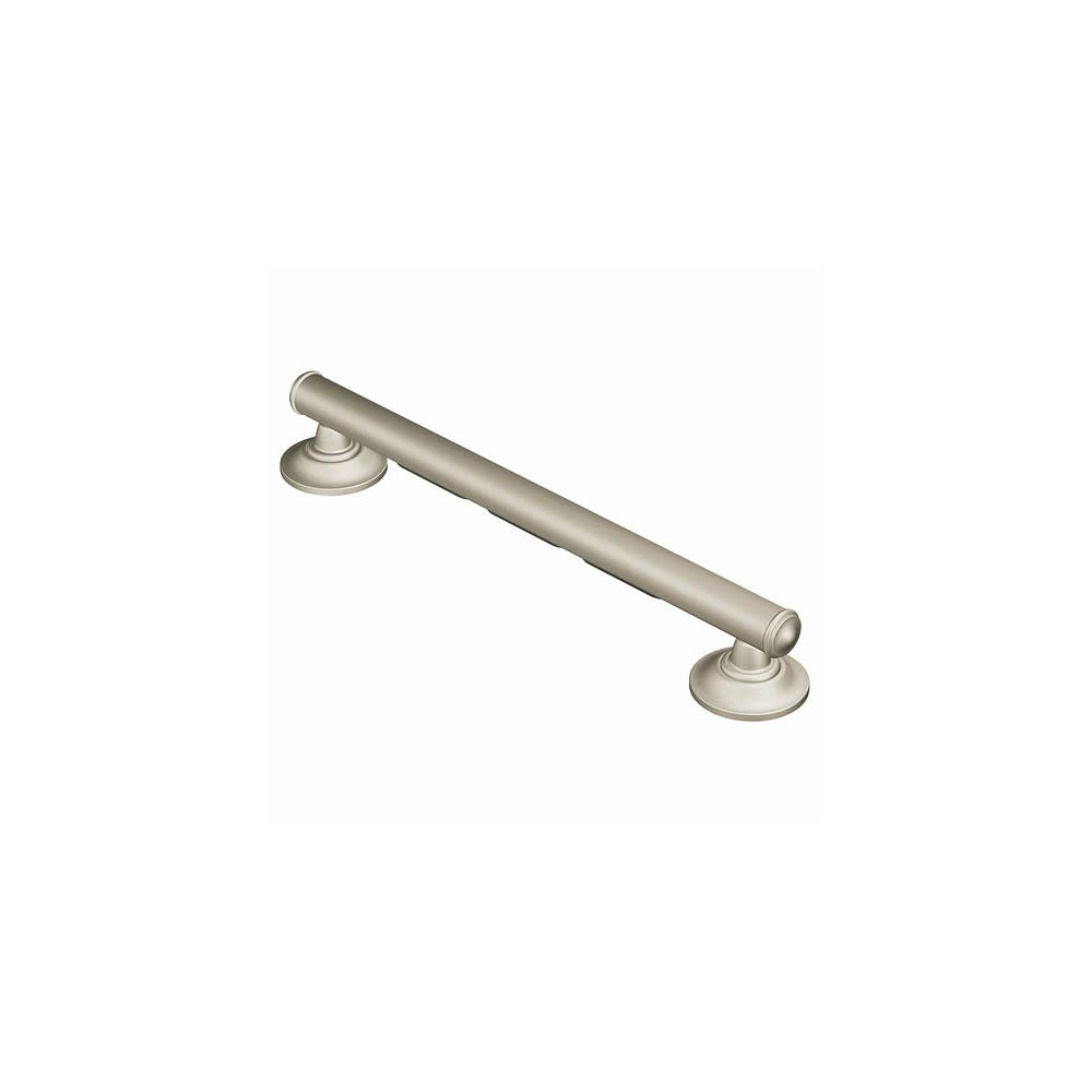 Moen Home Care Brushed Nickel Steel 16" Elegance Grab Bar