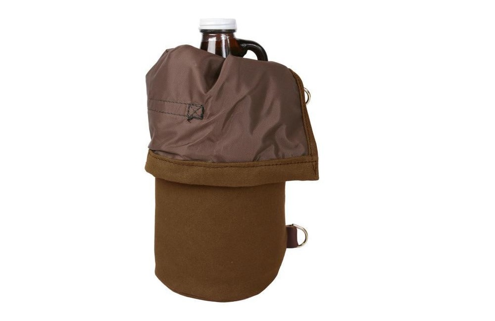 Duluth Pack Brown Canvas One Size Growler Pack