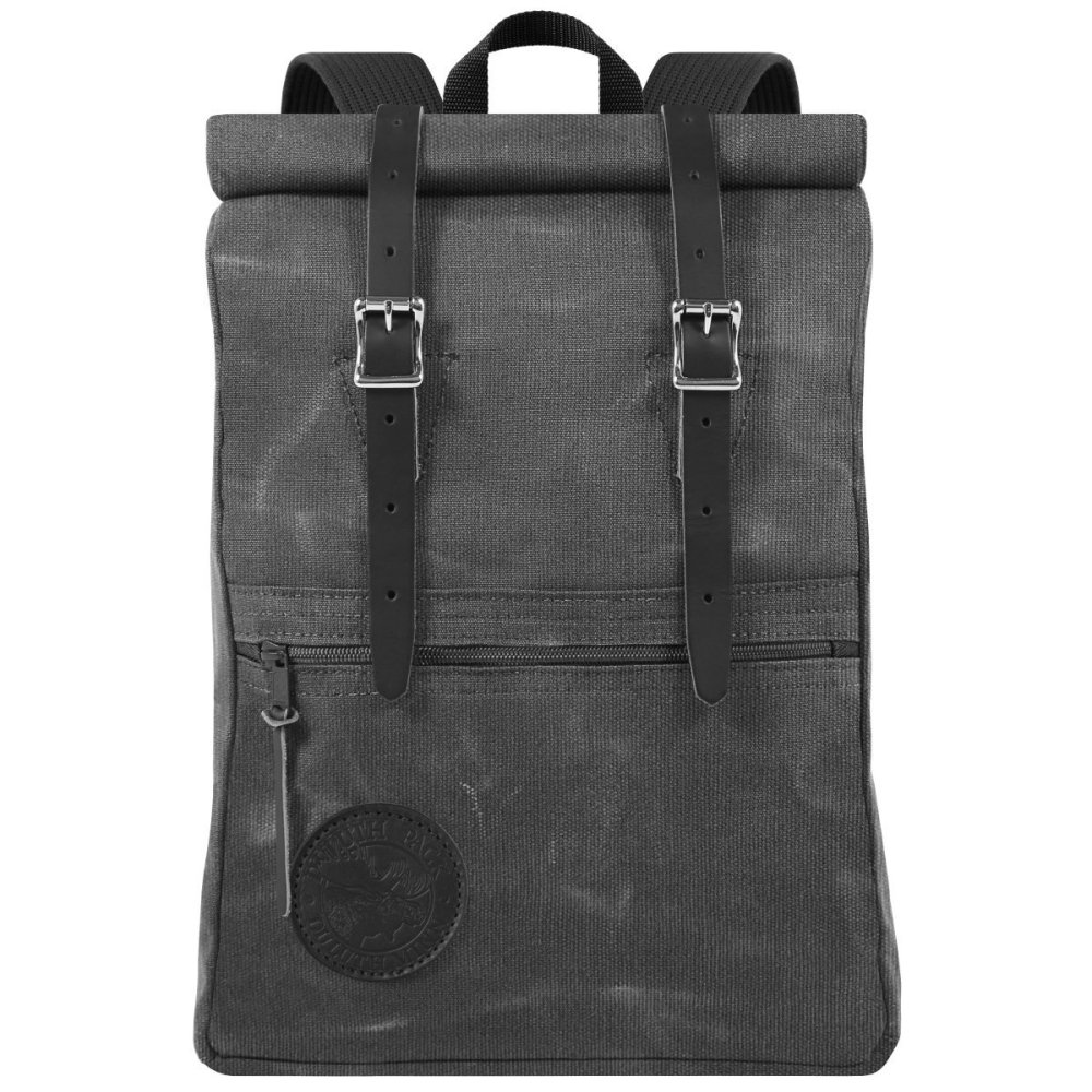 Duluth Pack 13 Liter Capacity Wax Gray Roll Top Scout Pack