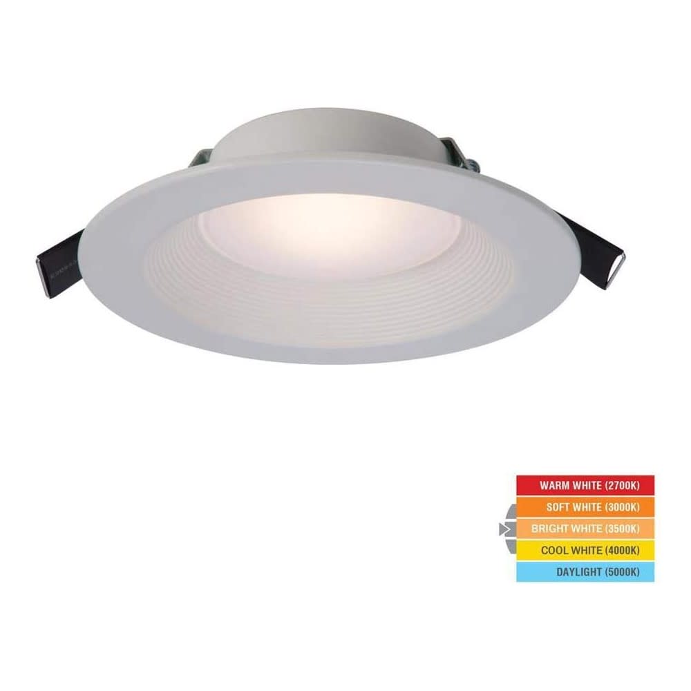 Halo Retrofit Downlight 6" Matte White 9W 600 Lumen LED