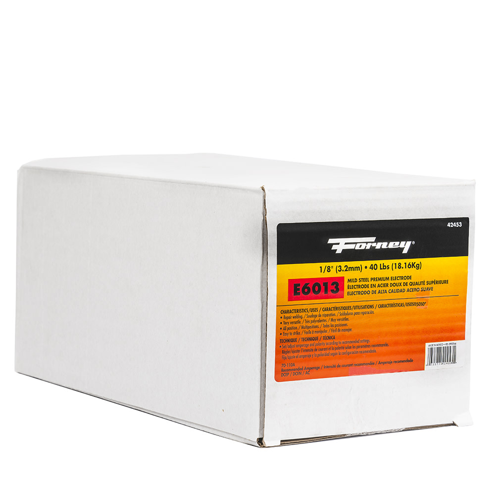 Forney Industries E6013 1/8" x 40 lbs Steel Electrode