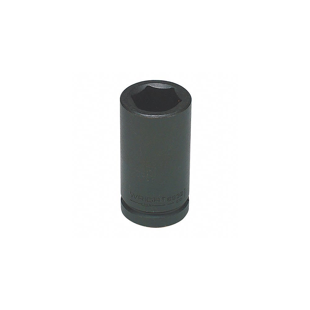 Wright Tool 3/4 In. Drive x 1-5/8 In. Nominal Size 6 Point Deep Impact Socket
Wright Tool 3/4 In. Drive x 1-5/8 In. Nominal Size 6 Point Deep Impact Socket