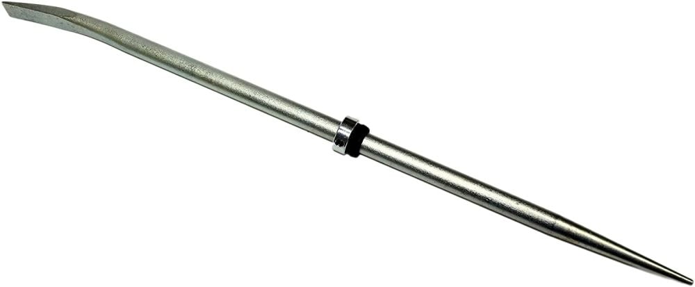 Rudedog USA 7/8 In. Zinc Coated 30 In. Lock Collar Round Zinc Sleever Bar