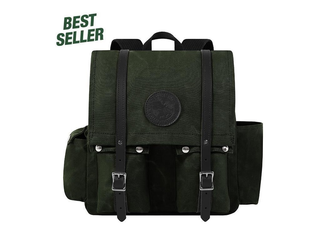 Duluth Pack 15 Liter Capacity Wax Olive Drab Canvas Urban Pack