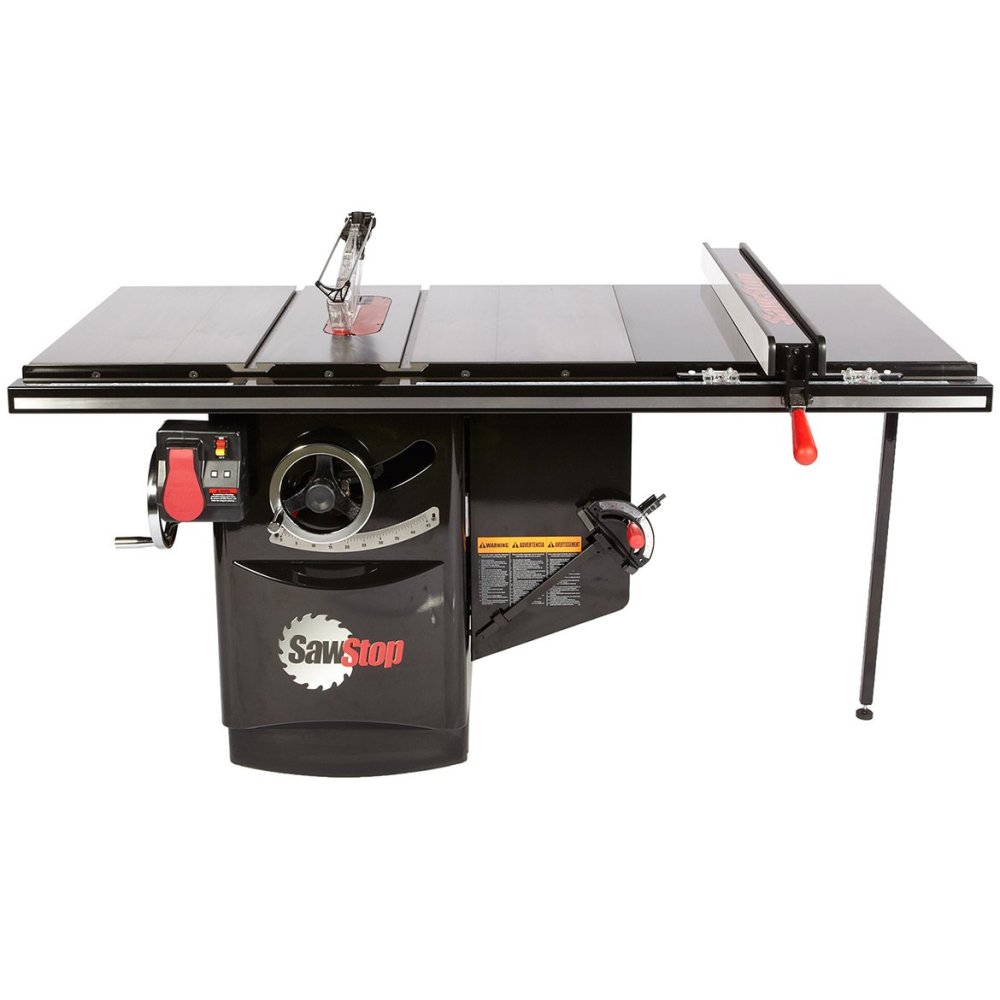 Sawstop Industrial 10" Cabinet Saw with 36 In. T-Glide Fence System