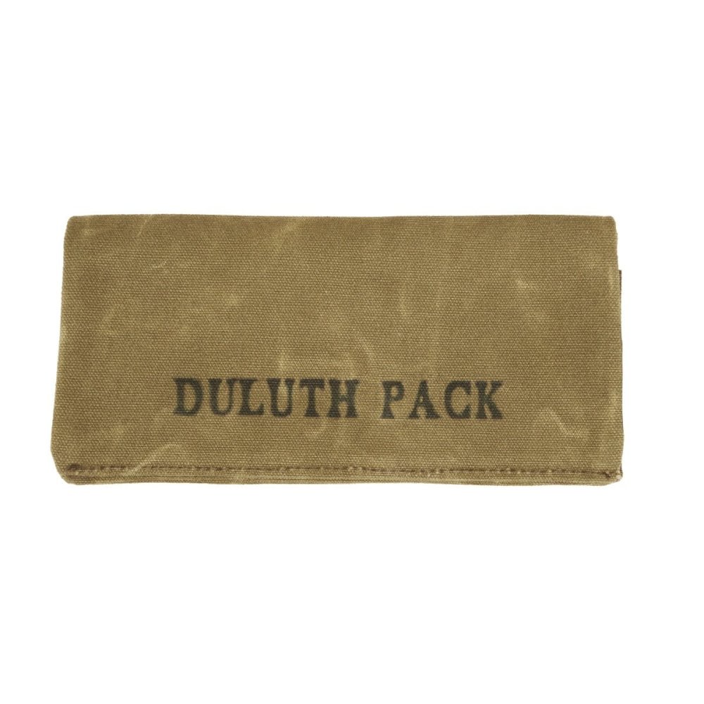 Duluth Pack Wax Khaki Canvas Lure Locker
