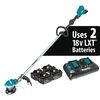 Makita 18V X2 (36V) LXT Lithium-Ion Brushless Cordless String Trimmer Kit with 4 Batteries (5.0Ah), small