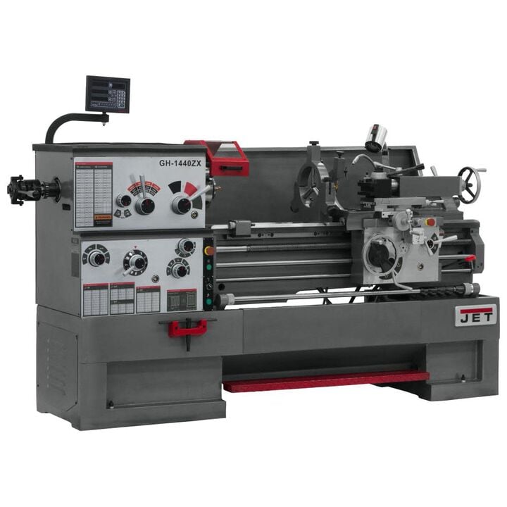 JET Gear Head 14 x 40 ZX Lathe with Ne DP700L DRO 2 Ax with TAK&CLLT, large image number 0