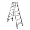 Werner 6-ft Aluminum 375-lb Type IAA Twin-Step Ladder, small