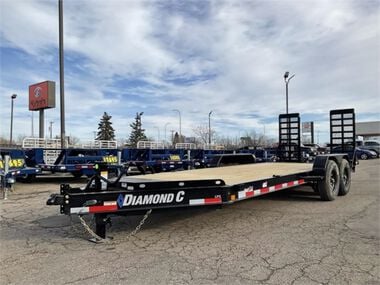 Diamond C 20 Ft. x 82 In. Low Profile Extreme Duty Equipment Trailer