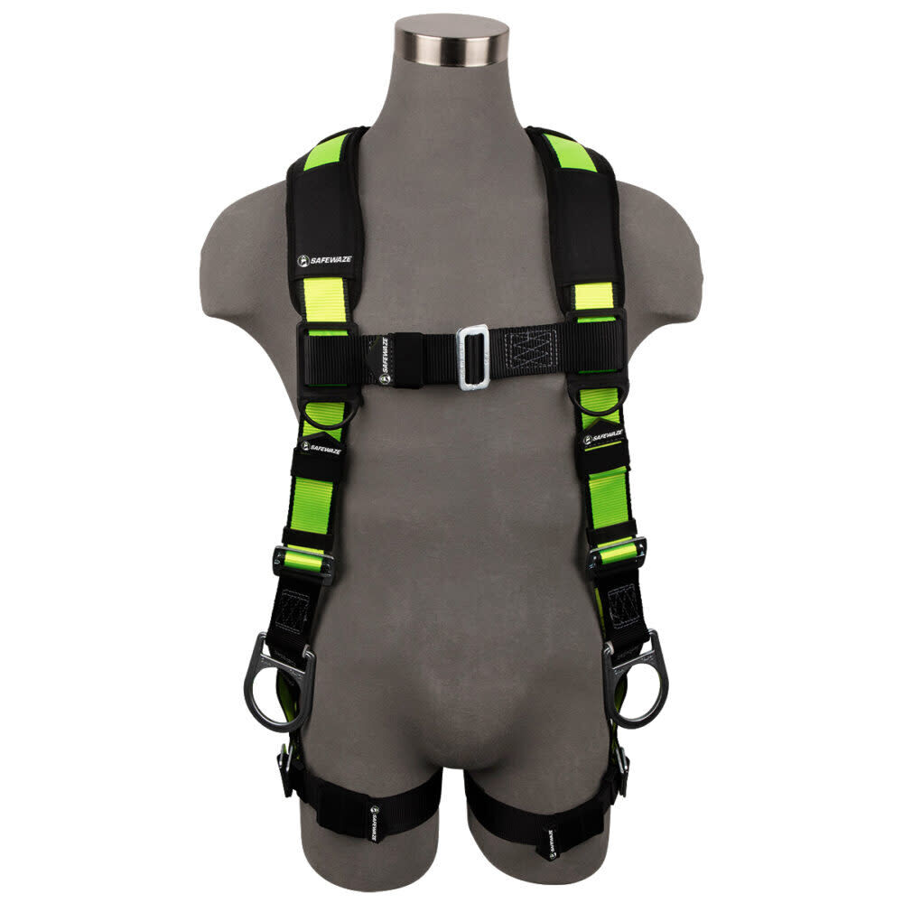 Safewaze PRO Full Body Harness: 3D, MB Chest/Legs, large image number 1