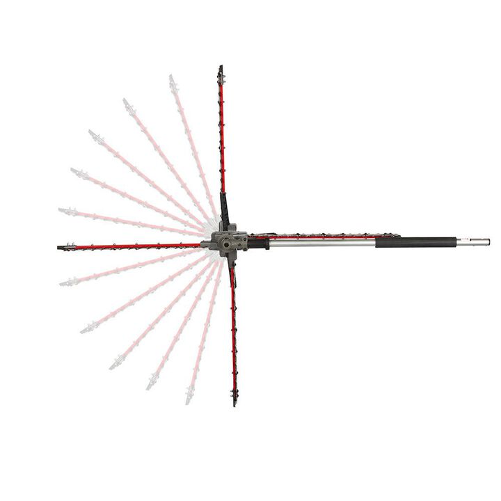 Milwaukee M18 FUEL QUIK-LOK Articulating Hedge Trimmer Attachment Reconditioned, large image number 3