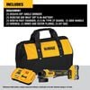 DEWALT 20V MAX XR 4 1/2 Inch - 5 Inch Grinder Kit with XR POWERPACK, small image number 4