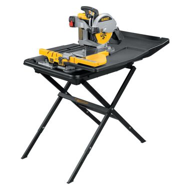 DEWALT 10 In. Wet Tile Saw with Stand