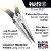 Klein Tools 6in Long-Nose Pliers Side-Cutting, small