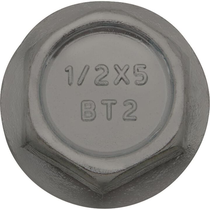 DEWALT Screw-Bolt+ 1/2 x 6 Inch Mechanically Galvanized Hex Head Concrete Screw Anchor 25 Pieces, large image number 1