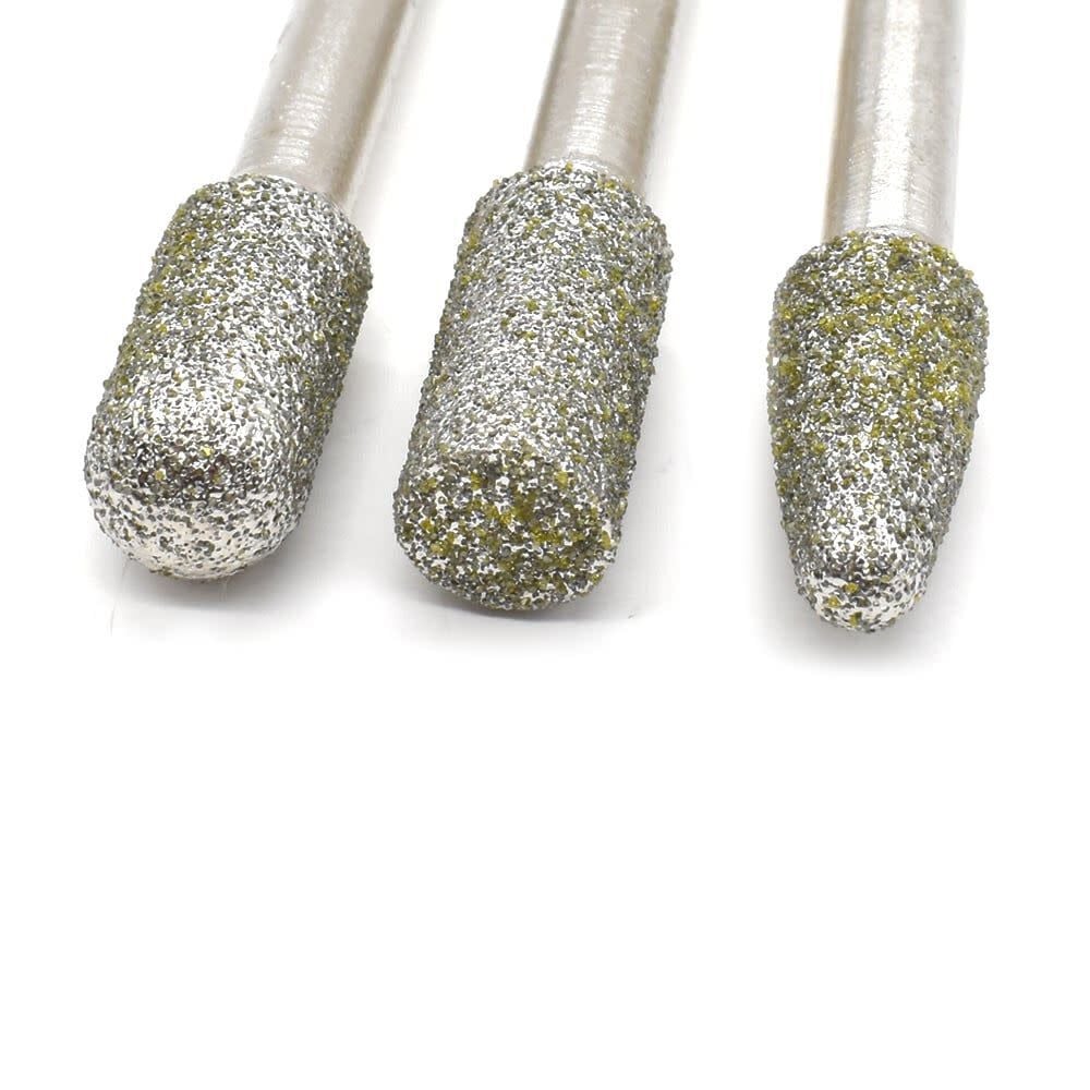 Big Horn 5-Piece 1/4 Inch Shank 50 Grit Coarse Diamond Burr Set, large image number 3