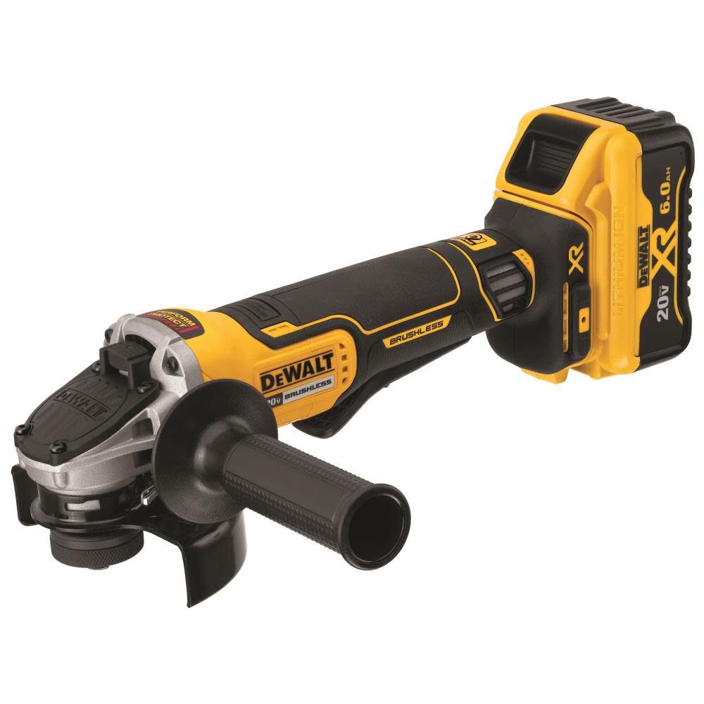 DEWALT 20V MAX XR Paddle Switch Small Angle Grinder 4.5in Kit, large image number 2
