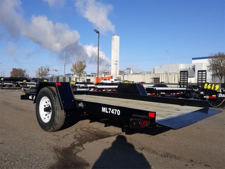 Redi Haul RH7-ML 12 Foot Single Axle Tilt Bed Trailer, large image number 7