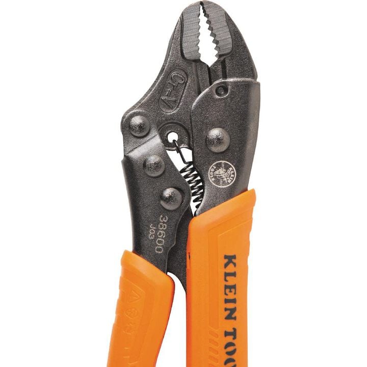 Klein Tools Curved Jaw Locking Pliers, 5 Inch, large image number 7