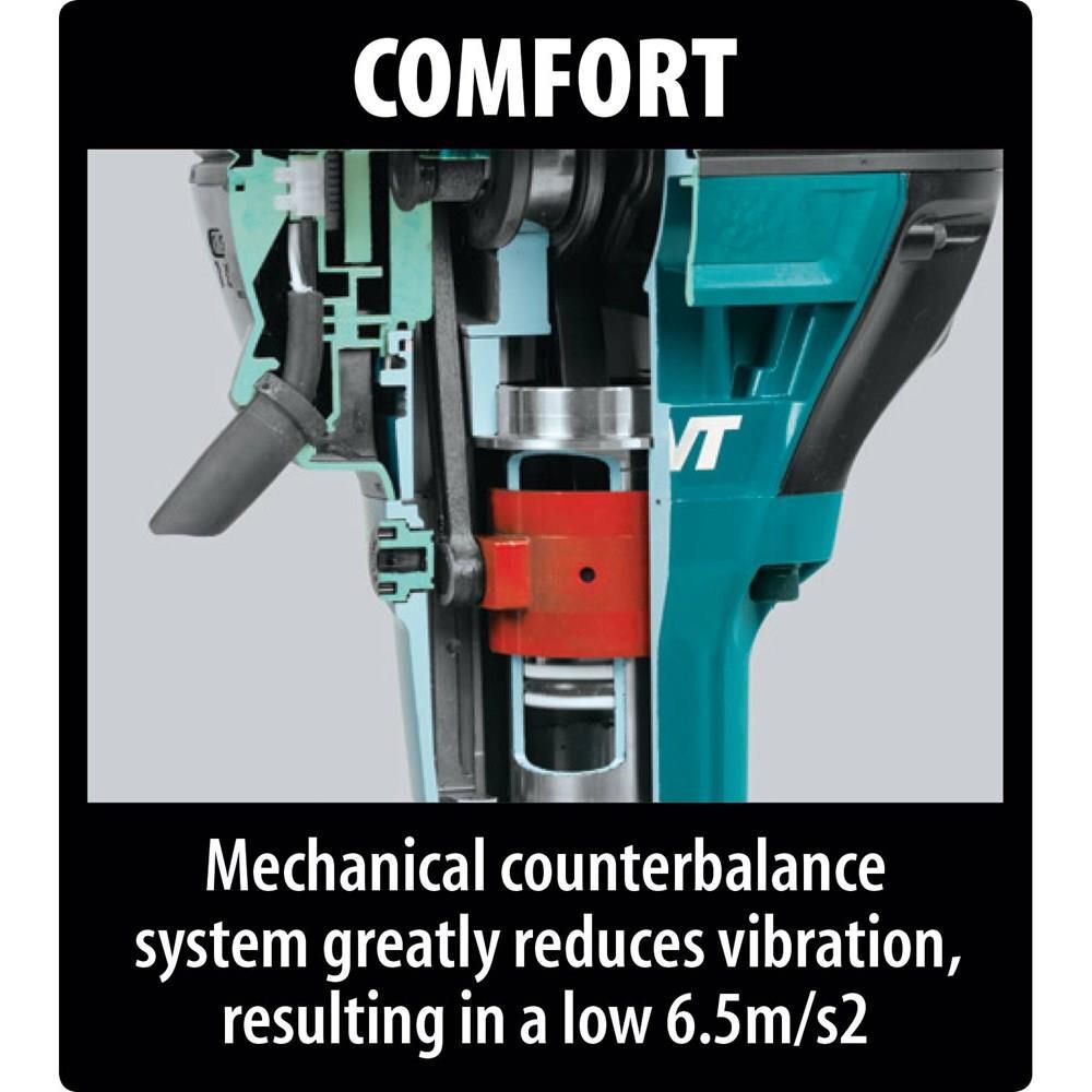 Makita 70 lb. Advanced AVT Breaker Hammer Accepts 1-1/8 in. Hex Bits, large image number 2