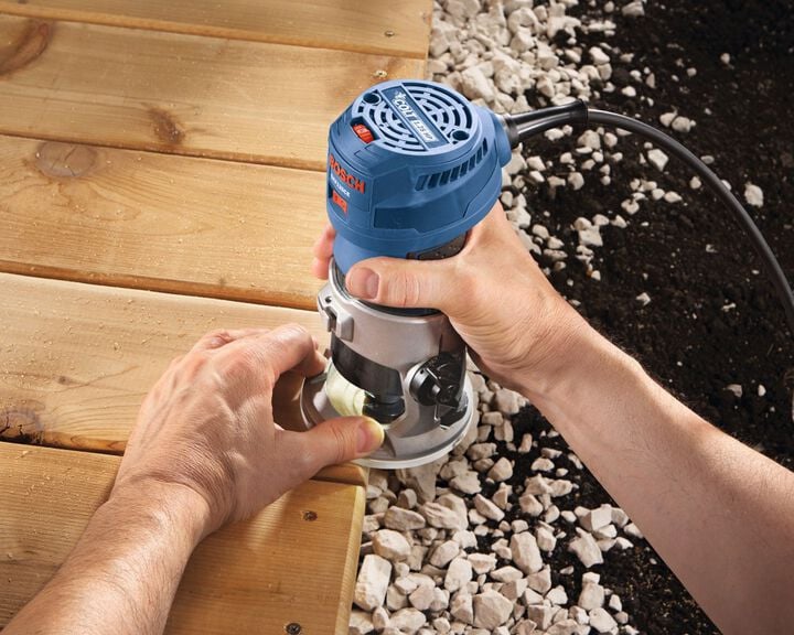 Bosch Colt 1.25 HP (Max) Variable-Speed Palm Router Combination Kit, large image number 14