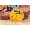 DEWALT XP 7 Inch Turbo Rim Diamond Blade for Fast Cutting in Concrete, Brick, Block, and Tile, small image number 4