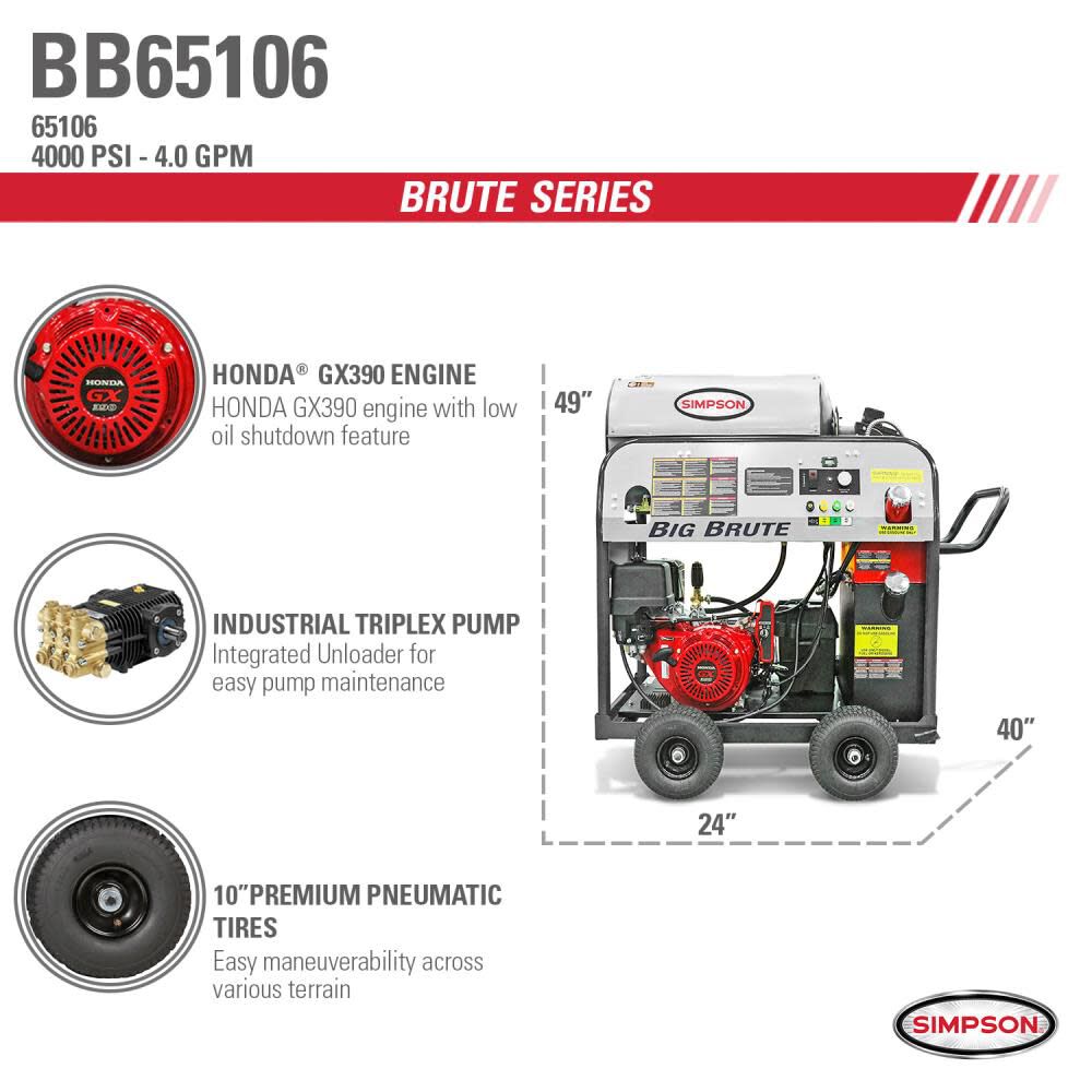 Simpson sales big brute