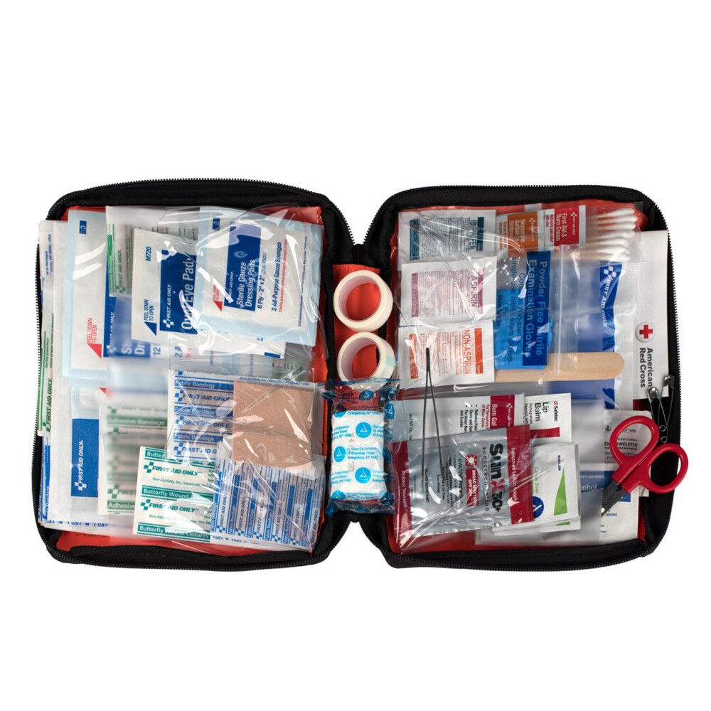 First Aid Only 205-Piece Outdoor First Aid Kit with Fabric Case, large image number 1